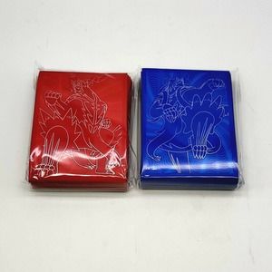 2 Packs of 65x Card Sleeves for Pokemon - Battle Styles Urshifu Blue/Red Sealed